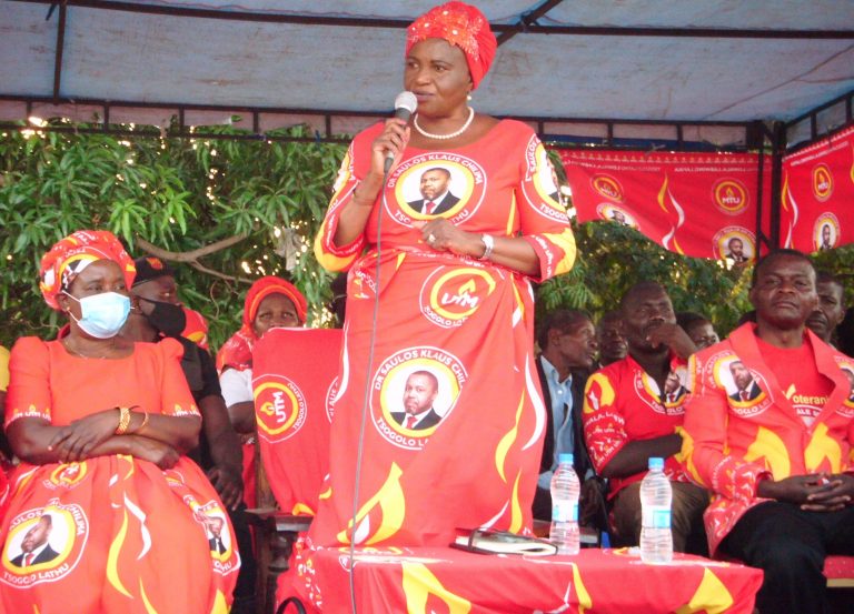 NOV 10 BY-ELECTION: Callista drums up support for Mwenifumbo