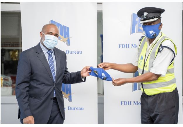 FDH Money Bureau donates PPE items to KIA Police