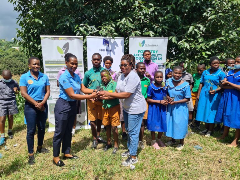 FDH Bank partners journalists, schools in tree planting