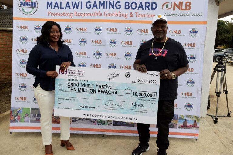 Malawi Gaming Board pumps K10 million into Sand music festival
