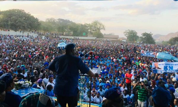 NANKHUMWA SET BLANTYRE ABLAZE: I will be Malawi President come 2025