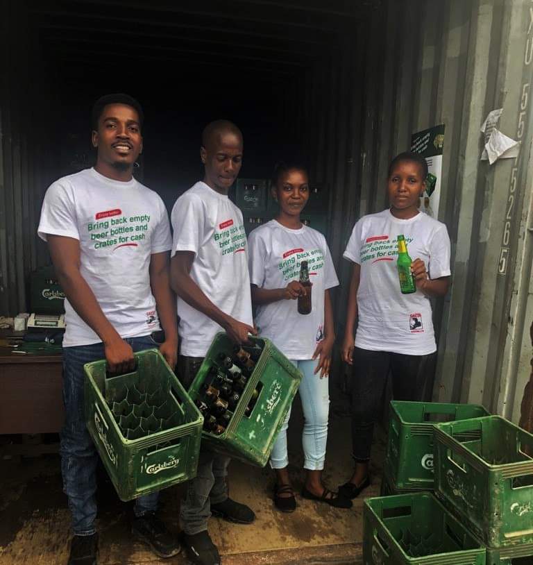 Castel Malawi in Buy-Back-Bottles Campaign