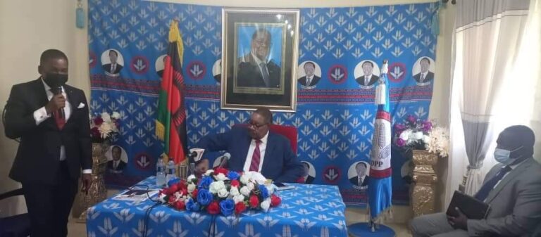 EXCLUSIVE: Greedy DPP members plot to endorse ageing Mutharika at Blue Night