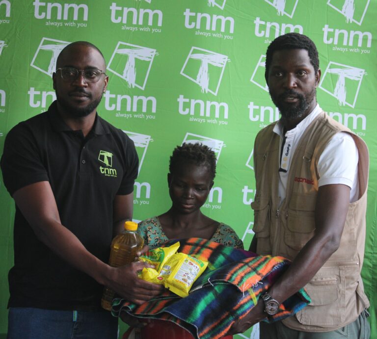 TNM presents relief items to Chikwawa Cyclone Freddy victims