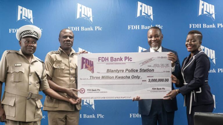 <strong>FDH gives BT Police K3 million to boost crime fight </strong>