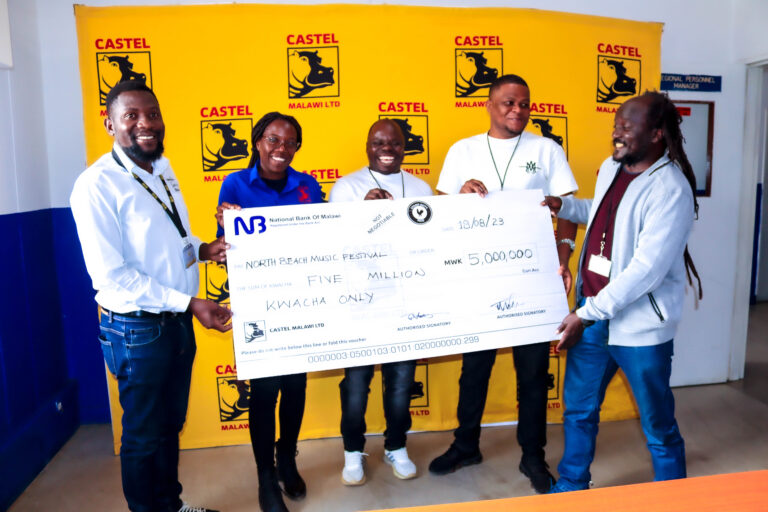 <strong>Castel Malawi Pumps K5 Million towards North Beach Music Festival</strong>