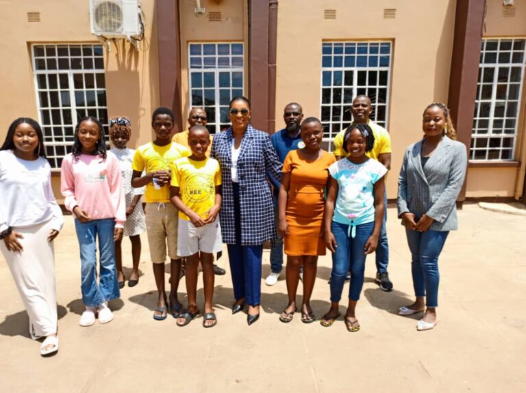 Triephornia Mpinganjira drums up Malawi Spelling Bee team support