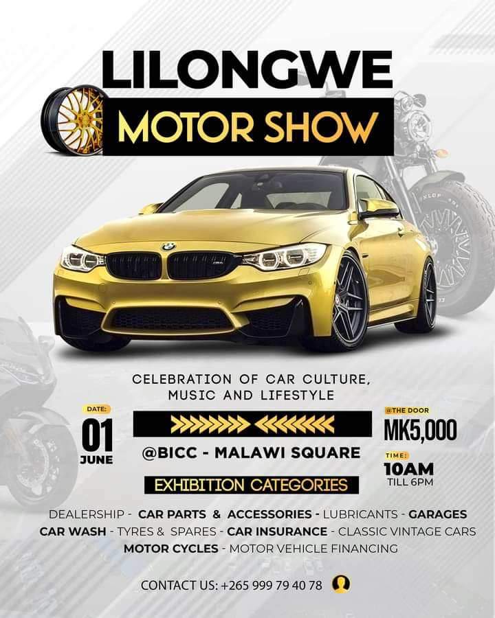 Lilongwe Motor Show Set For June